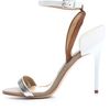 Diane Von Furstenberg Rozi Heeled Sandals in White - Lyst