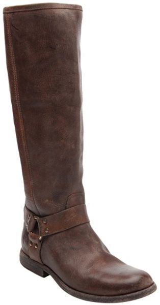 Phillip Harness Frye Boots Tall