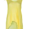 Helmut Lang Fine Tank in Yellow - Lyst