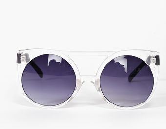 Nasty Gal Raise The Bar Shades Clear - Lyst
