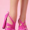 Nasty Gal Ella Platform in Pink - Lyst