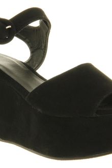 Office Wicked Wedge Blk Microfibre - Lyst