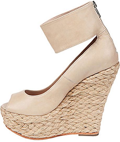 Steven by Steve Madden Eryk Leather Espadrille Wedges | shoes | Leather espadrilles, Espadrilles 