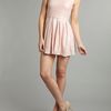 Tfnc All Over Fit and Flare Sequin Dress in Beige (nude) - Lyst