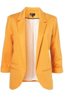 Topshop Ponte Boyfriend Blazer - Lyst