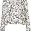 Topshop All Over Skull Stud Sweat in Black (cream) - Lyst