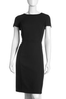 Tory Burch Seam Detail Crepe Dress - Lyst