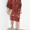 Vivienne Westwood Anglomania Printed Cavalry Dress in Red - Lyst