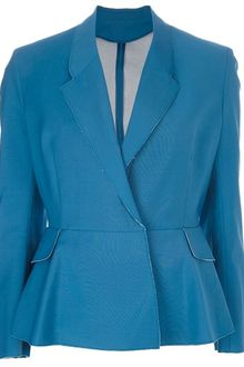 Acne Turner Raw Blazer - Lyst