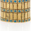 Aurelie Bidermann Mendoza Goldplated Enameled Ring in Gold - Lyst