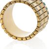 Aurelie Bidermann Mendoza Goldplated Enameled Ring in Gold - Lyst