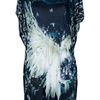 Balmain Shift Dress in Blue - Lyst