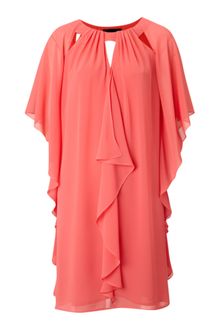 Biba Frill Sleeveless Dress - Lyst