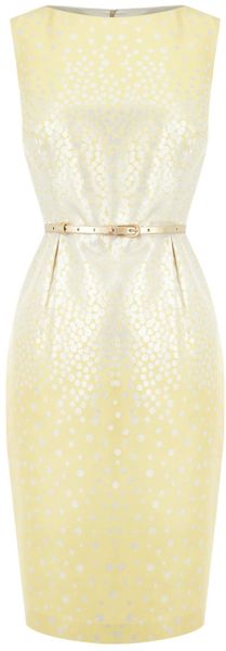Coast Beverley Dress in Yellow (lemon) - Lyst