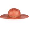 Eugenia Kim Bunny Embellished Straw Sunhat in Orange (coral) - Lyst