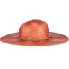 Eugenia Kim Bunny Embellished Straw Sunhat in Orange (coral) - Lyst