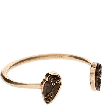 House Of Harlow  Double Arrowhead Cuff - Lyst