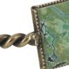 Isabel Marant Arapho Brass and Turquoise Ring in Blue (turquoise) - Lyst