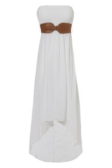 Jane Norman Hilow Bandeau Maxi Dress - Lyst