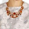 Kenneth Jay Lane 22karat Goldplated Swarovski Crystal and Resin Necklace in Gold - Lyst