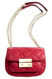 Michael Kors Sloan Small Quilted Shoulder Flap - Lyst