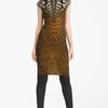 Roberto Cavalli Leopard Print Jersey Dress in Brown (black) - Lyst