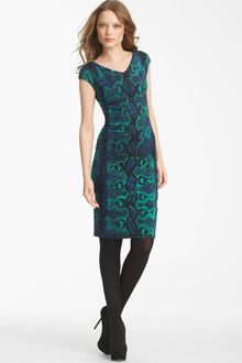 Roberto Cavalli Python Print Jersey Dress - Lyst