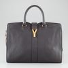Yves Saint Laurent Cabas Chyc Satchel Large in Gray (lt seppia  grey)) - Lyst