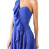 Zimmermann Phoenix Draped Dress in Blue (sapphire) - Lyst