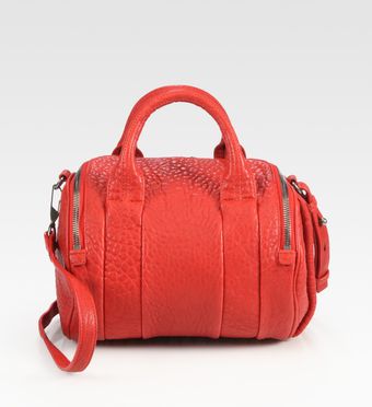  Mini Rocco Leather Satchel 