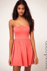 ASOS Collection Asos Petite Strapless Skater Dress