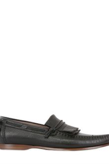 Dolce & Gabbana Fringed Leather Loafers - Lyst