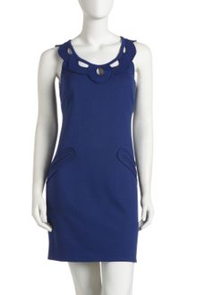 Laundry By Shelli Segal Cut Out Neck Ponte Dress - Lyst