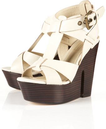 Libertine Libertine Tbar Strap Platforms - Lyst