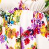 Mango Mango Floral Maxi Dress in Multicolor (white) - Lyst