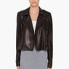 Rag & Bone Black Langlen Leather Jacket in Black - Lyst