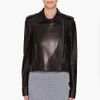 Rag & Bone Black Langlen Leather Jacket in Black - Lyst