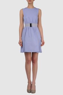 Versace Jeans Couture Short Dress - Lyst