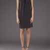 3.1 Phillip Lim Draped Dress in Black (asphalt) - Lyst