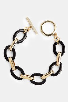 Ak Anne Klein Belden Place Link Toggle Bracelet - Lyst