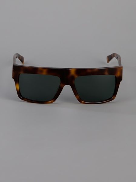 Celine Square Sunglasses in Black | Lyst