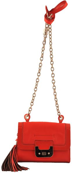  Mini Harper Leather Combo Bag in Hibiscus 