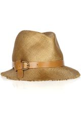 Eugenia Kim Abby Belttrimmed Straw Sunhat