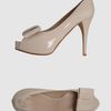 Furla Pumps with Open Toe in Beige - Lyst