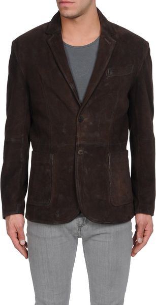 GMS-75 Gms75 Leather Outerwear - Lyst