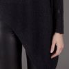 Helmut Lang Asymmetric Pullover in Black - Lyst