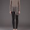 Helmut Lang Leather Legging in Black - Lyst