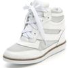 Jeffrey Campbell Gio Hidden Wedge Sneakers in White - Lyst