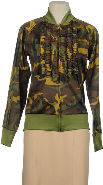 Jeremy Scott Jeremy Scott Zip Sweatshirts in Green - Lyst