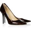 Jimmy Choo Abel Tortoise Shell Print Patent Leather Pumps in Brown (camel) - Lyst